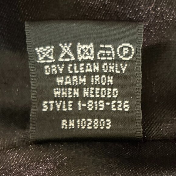 Briggs New York  SZ L Cherry Red Cotton Velvet Blazer Vintage Formal Dressy - Picture 7 of 8